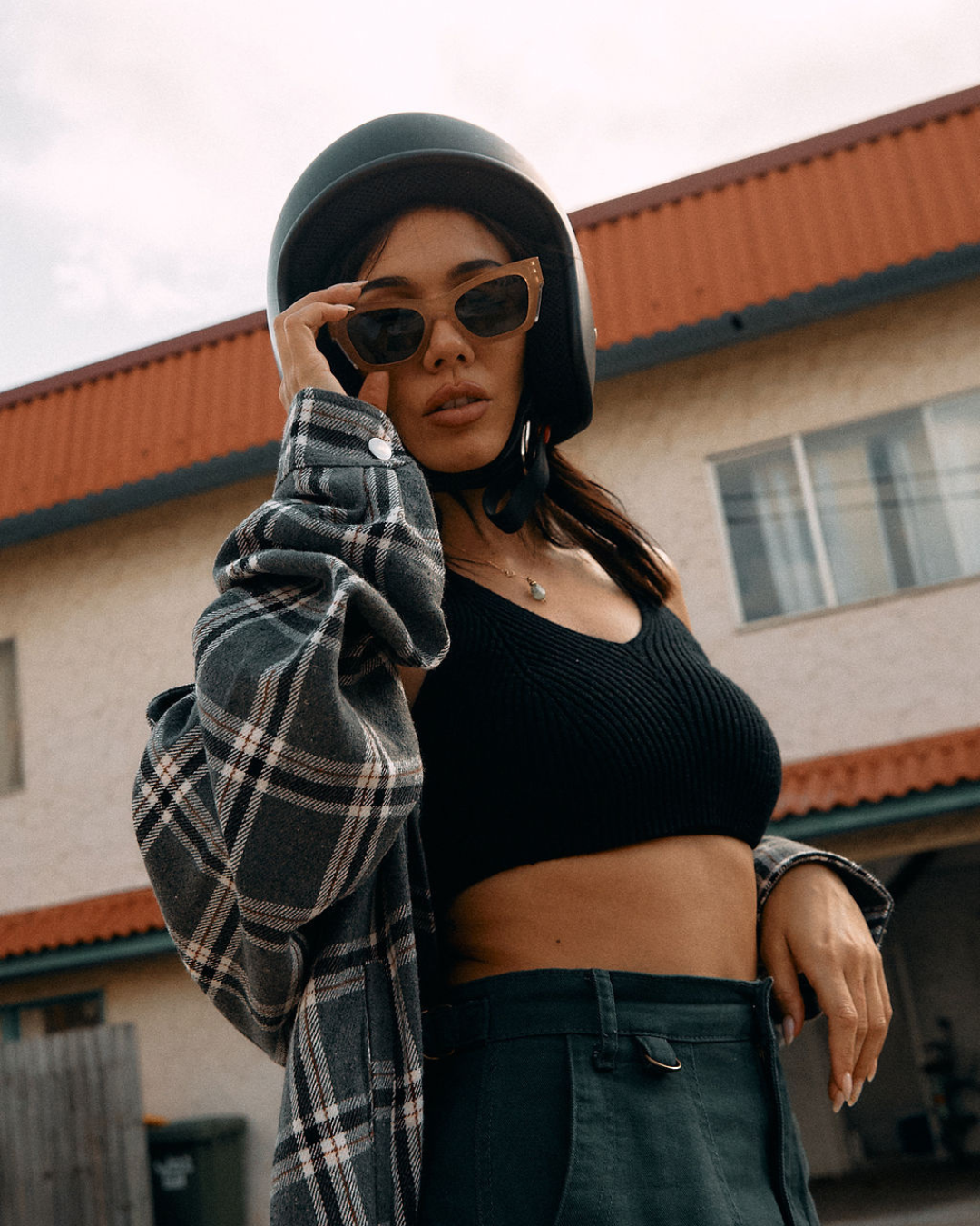 Browse Bone Polarised Safety Glasses