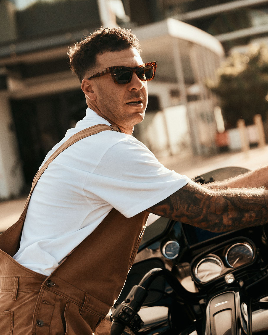Browse Vintage Tortoise Polarised Safety Glasses