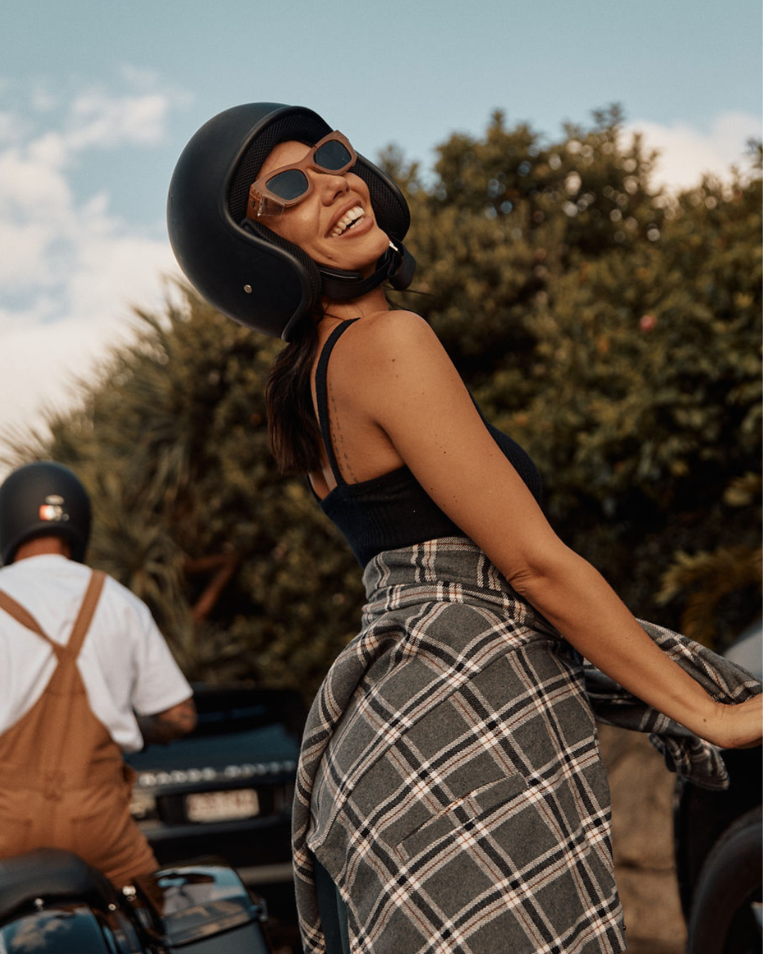 Browse Bone Polarised Safety Glasses