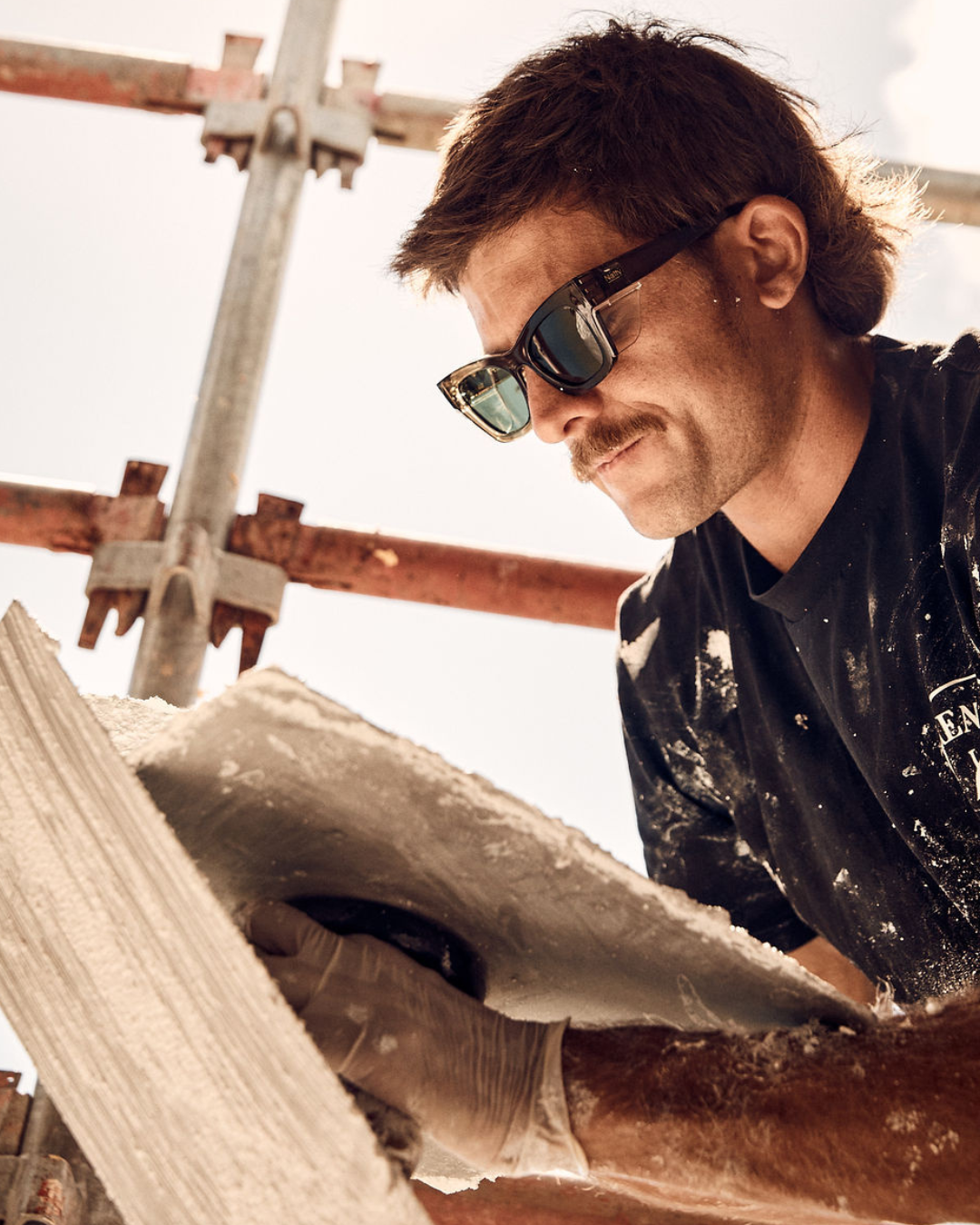 Browse Olive Polarised Safety Glasses