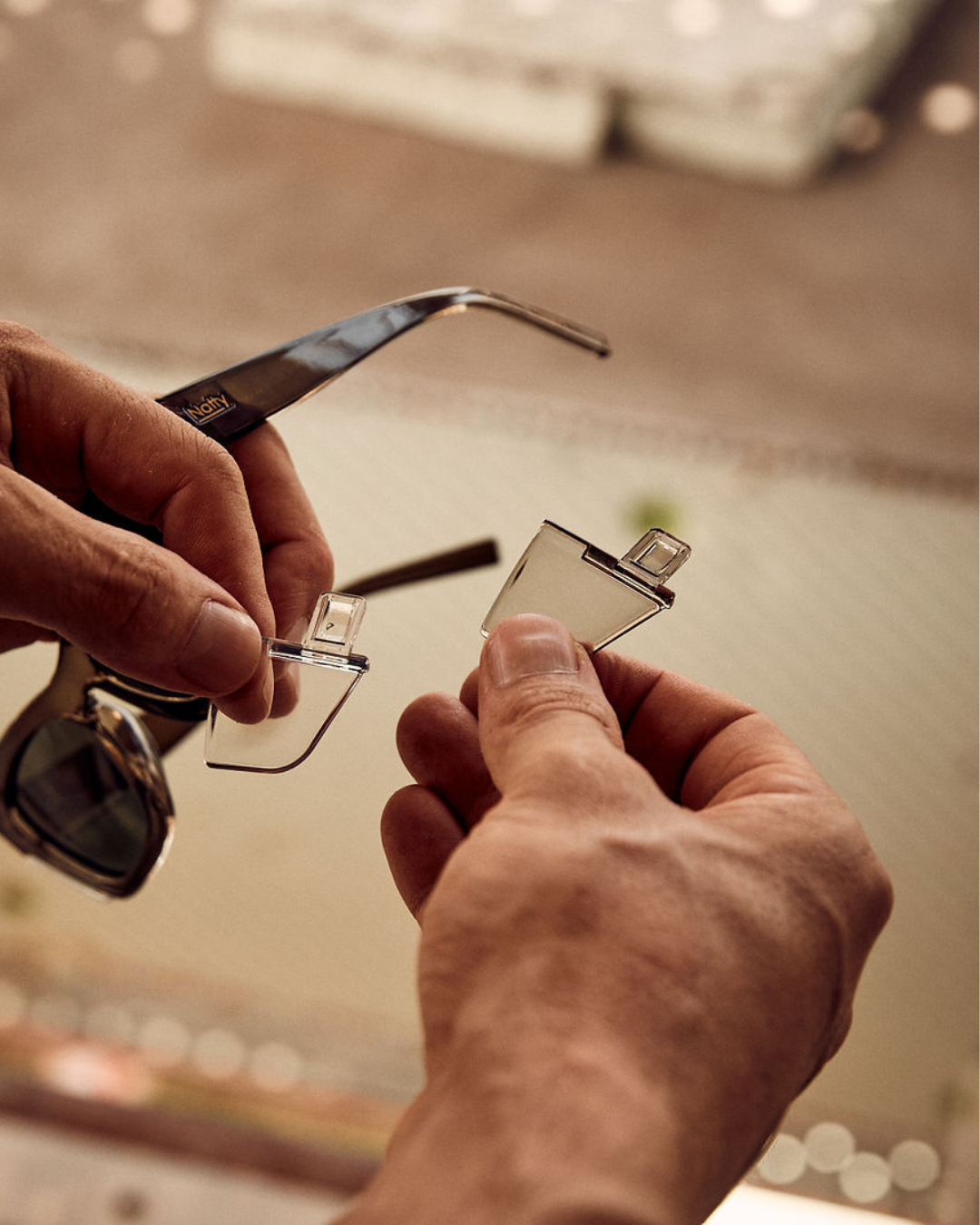 Browse Olive Polarised Safety Glasses