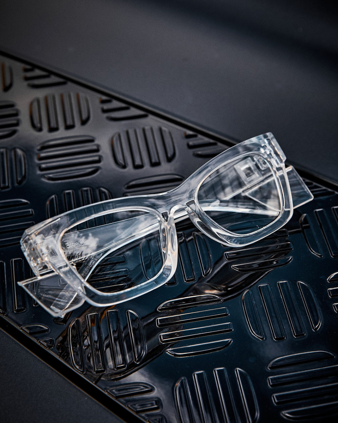 Browse Clear Frame / Clear Lens Safety Glasses
