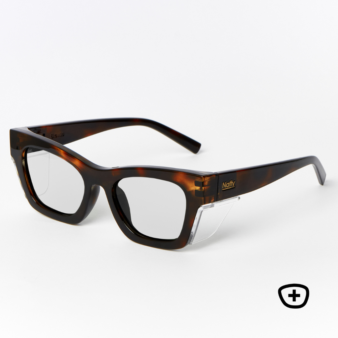 Browse Vintage Tortoise Frame Prescription Safety Glasses