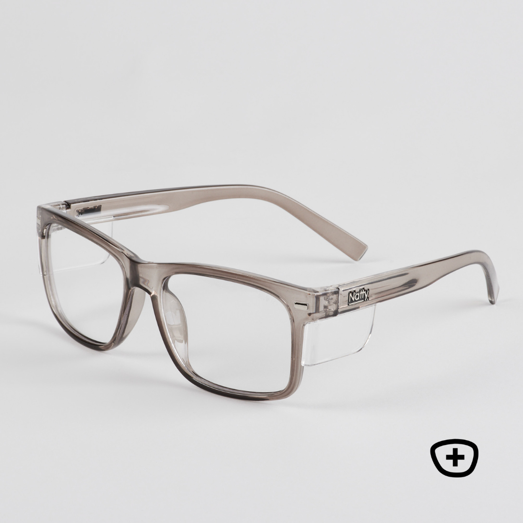 Kenneth Steel Frame Prescription Safety Glasses