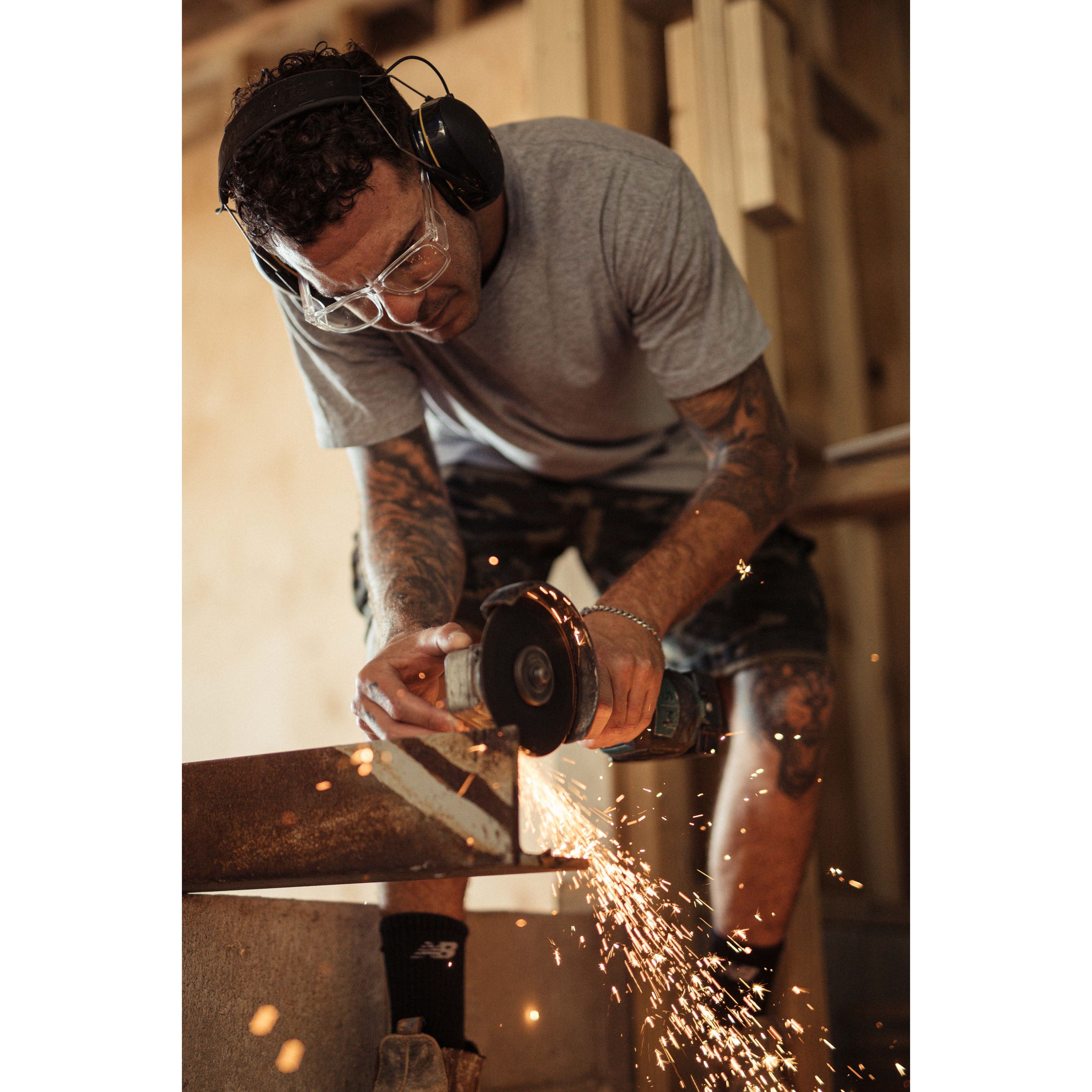 Kenneth Clear Frame / Clear Lens Safety Glasses