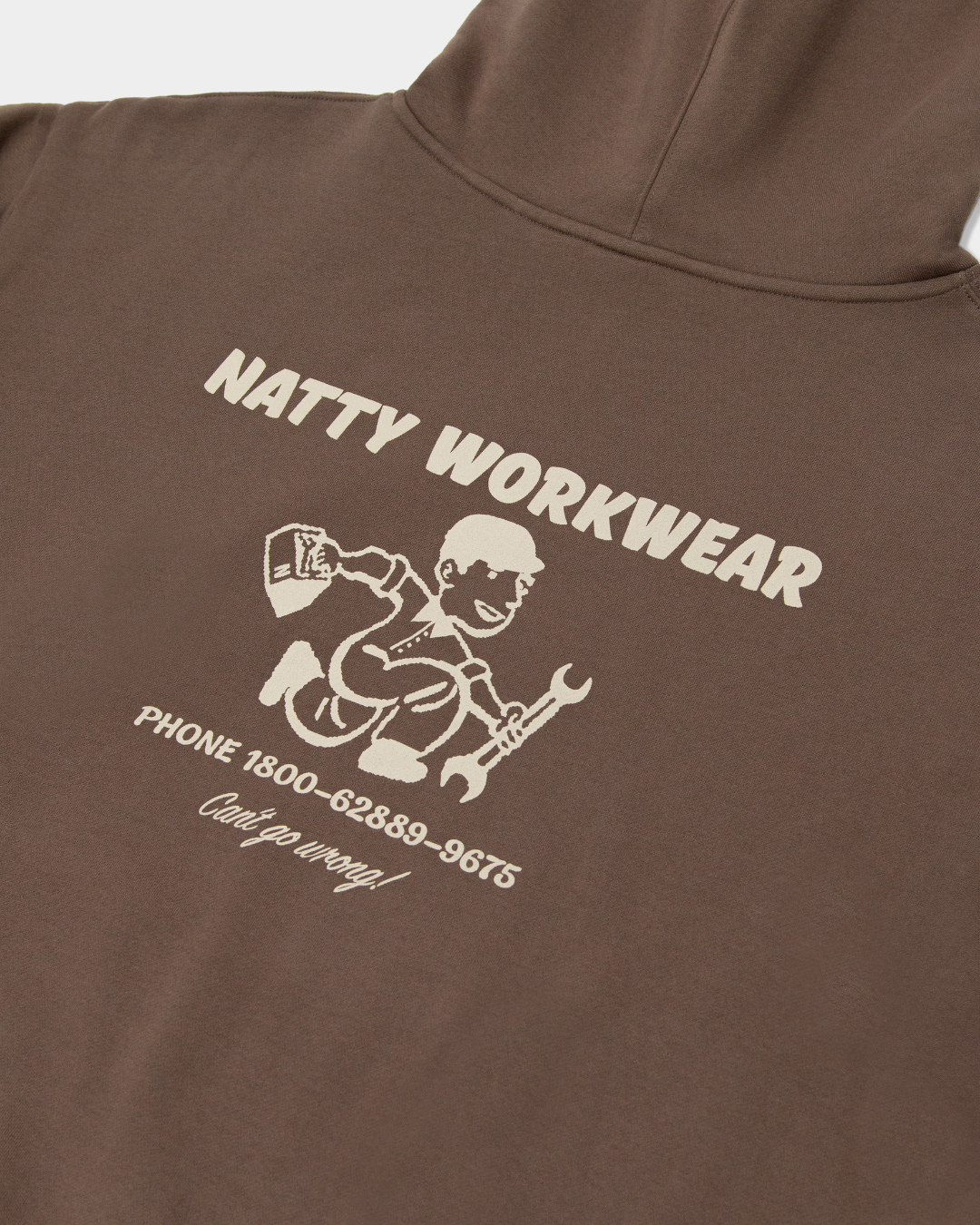 Can’t Go Wrong Hoodie - Dusty Brown