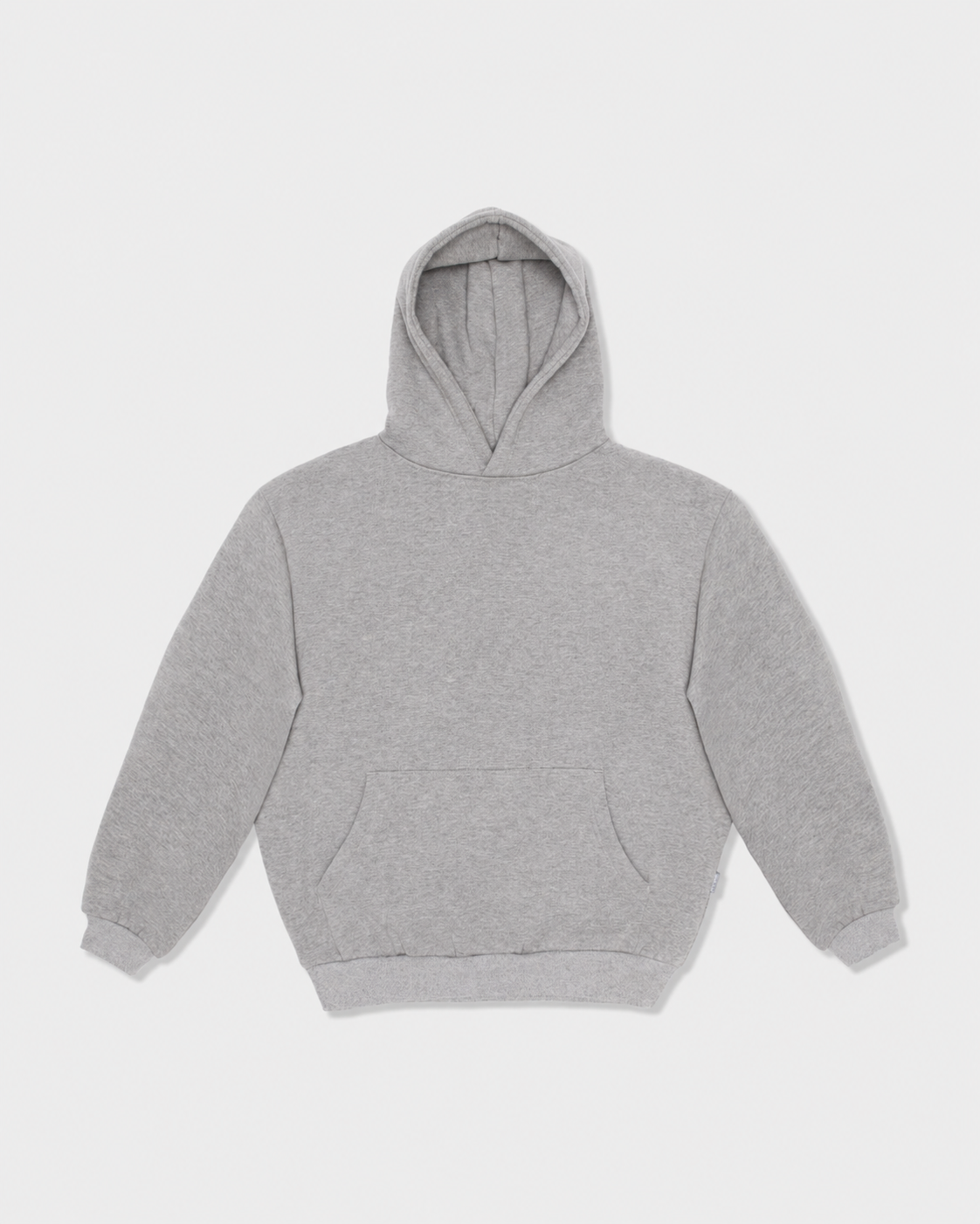 Blank Hoodie - Grey Marle