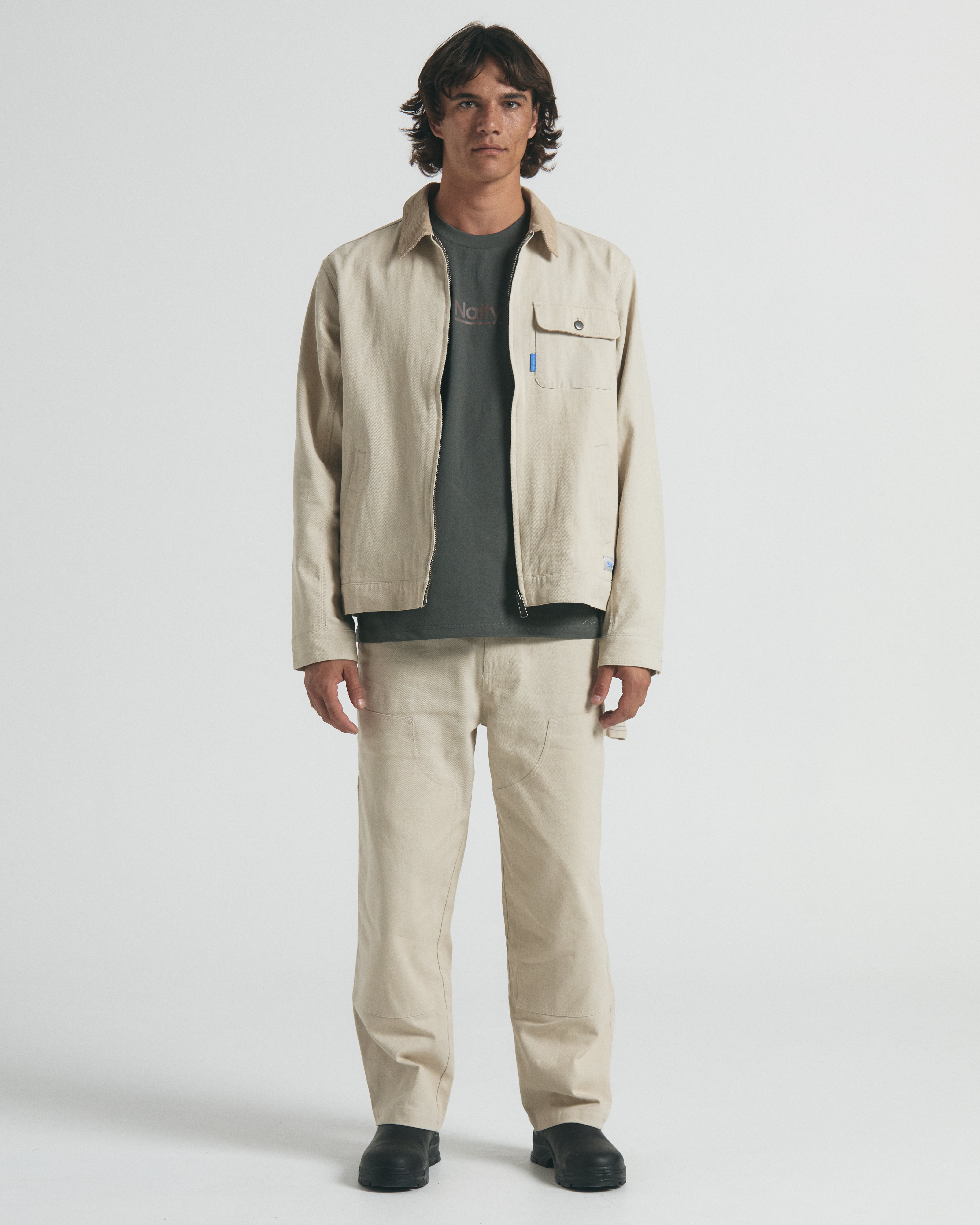 Depot Zip Jacket - Sand