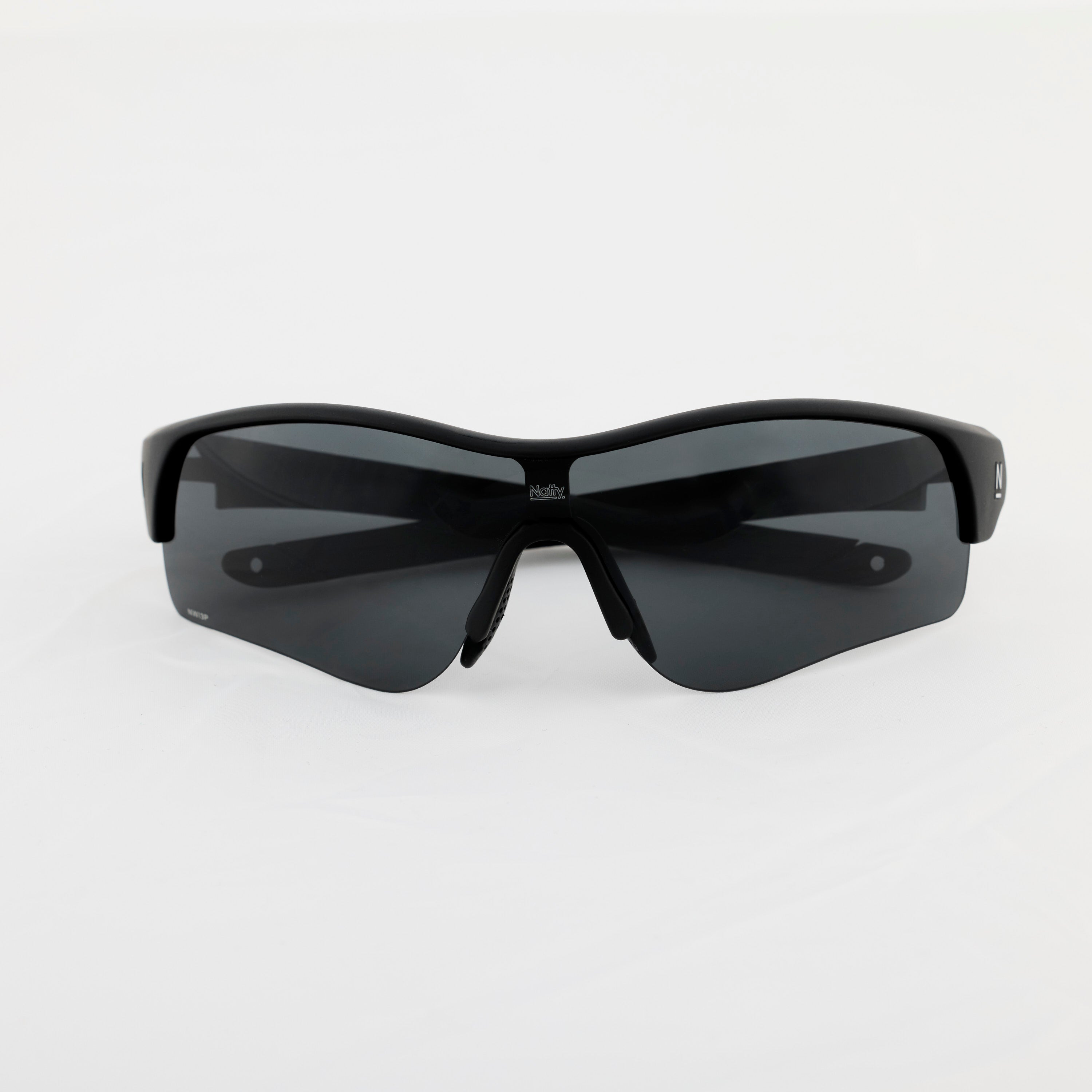 Rev Matte Black / Smoke Polarised Lens Safety Glasses