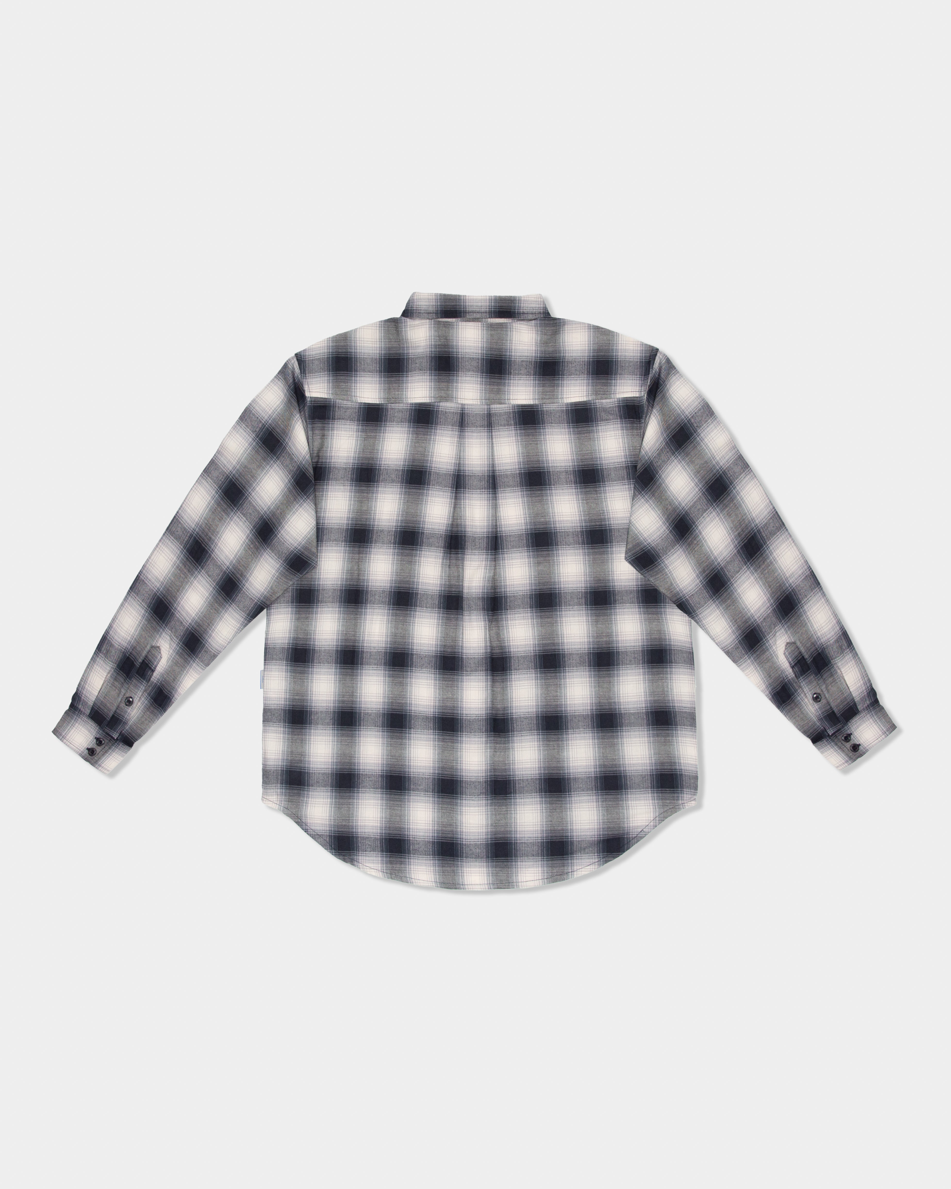 Yard LS Flannel Shirt - Dusty Blue