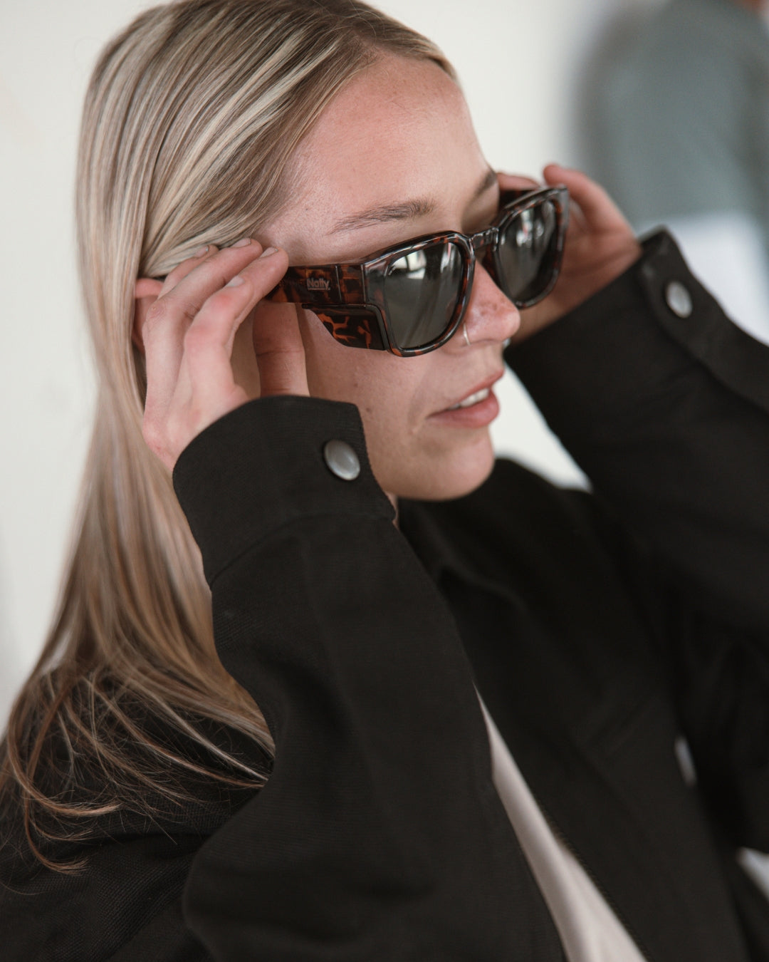 Franks Vintage Tortoise / G15 Polarised Safety Glasses