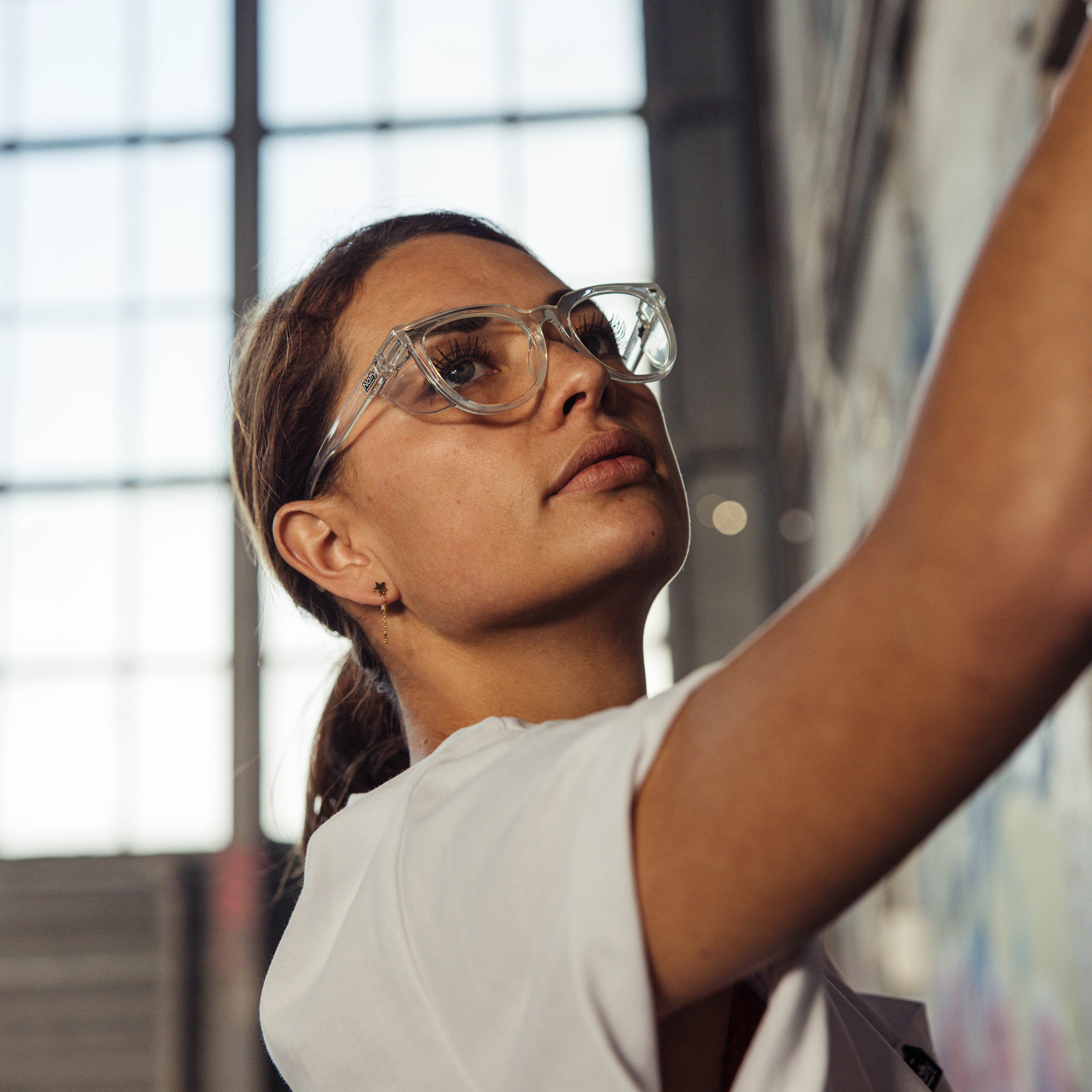 Roys Clear Frame Prescription Safety Glasses