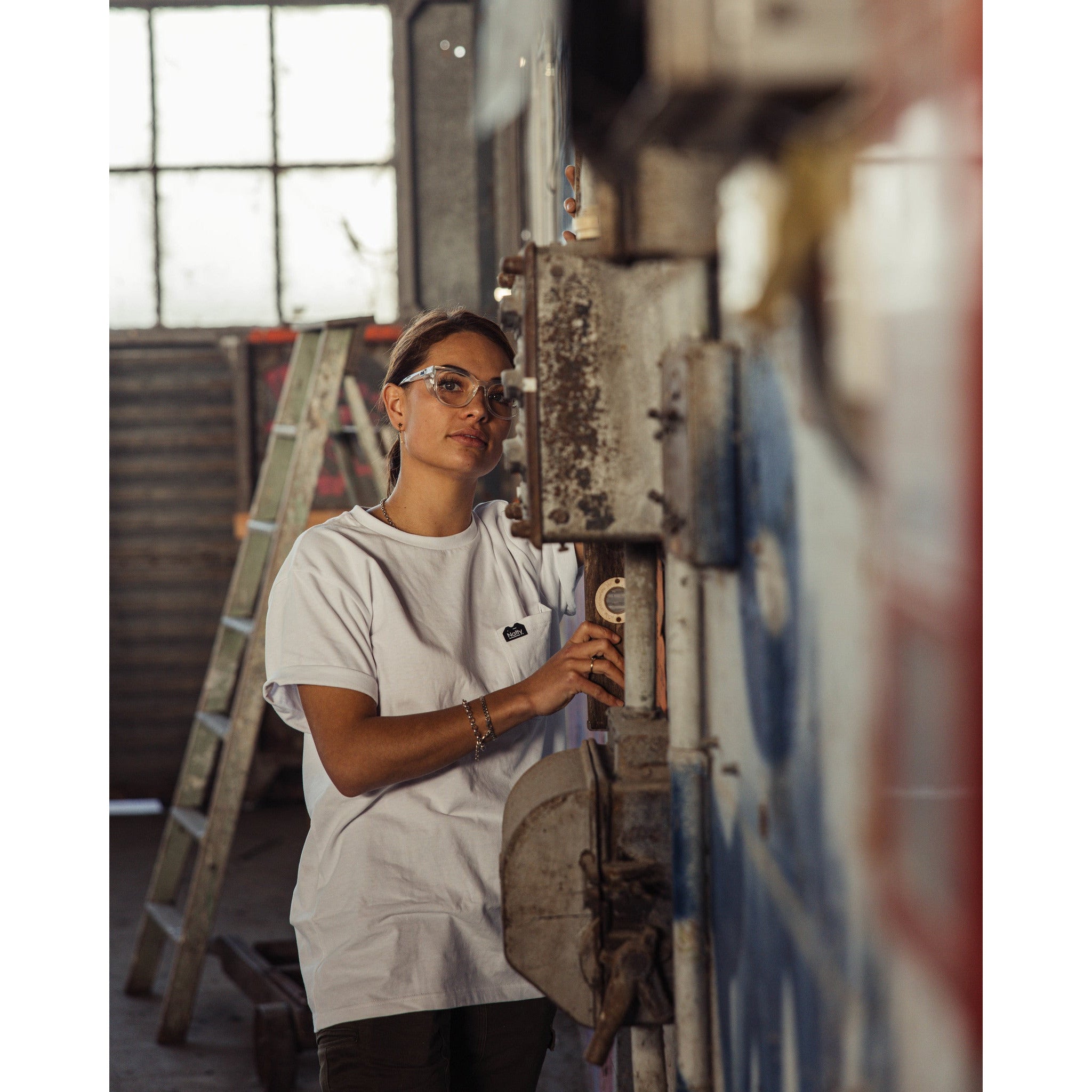 Roys Clear Frame Prescription Safety Glasses