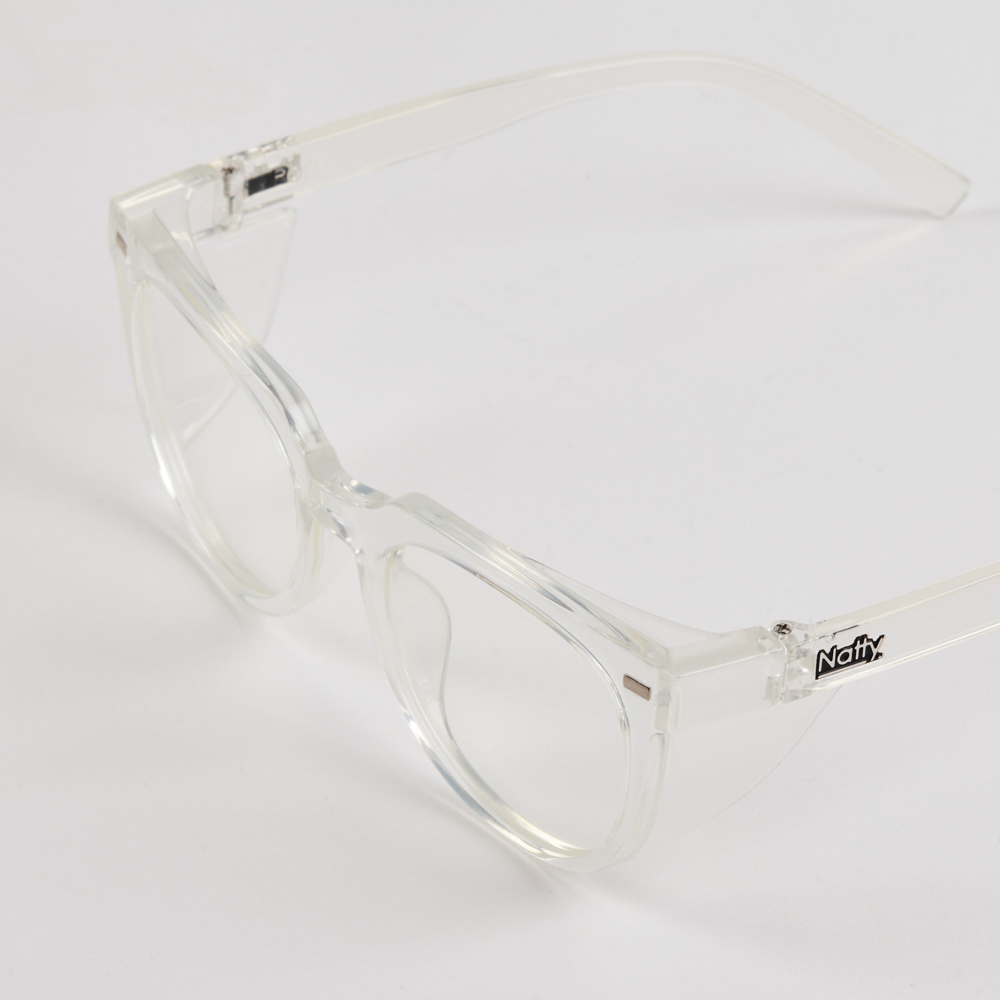 Roys Clear Frame Prescription Safety Glasses
