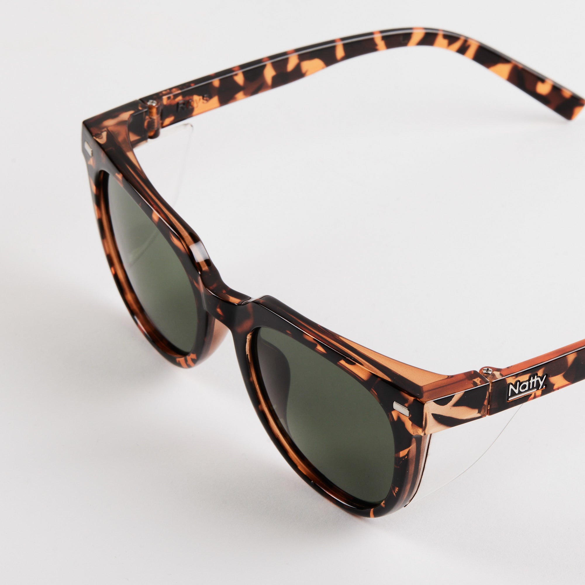 Roys Vintage Tortoise Frame Prescription Safety Glasses