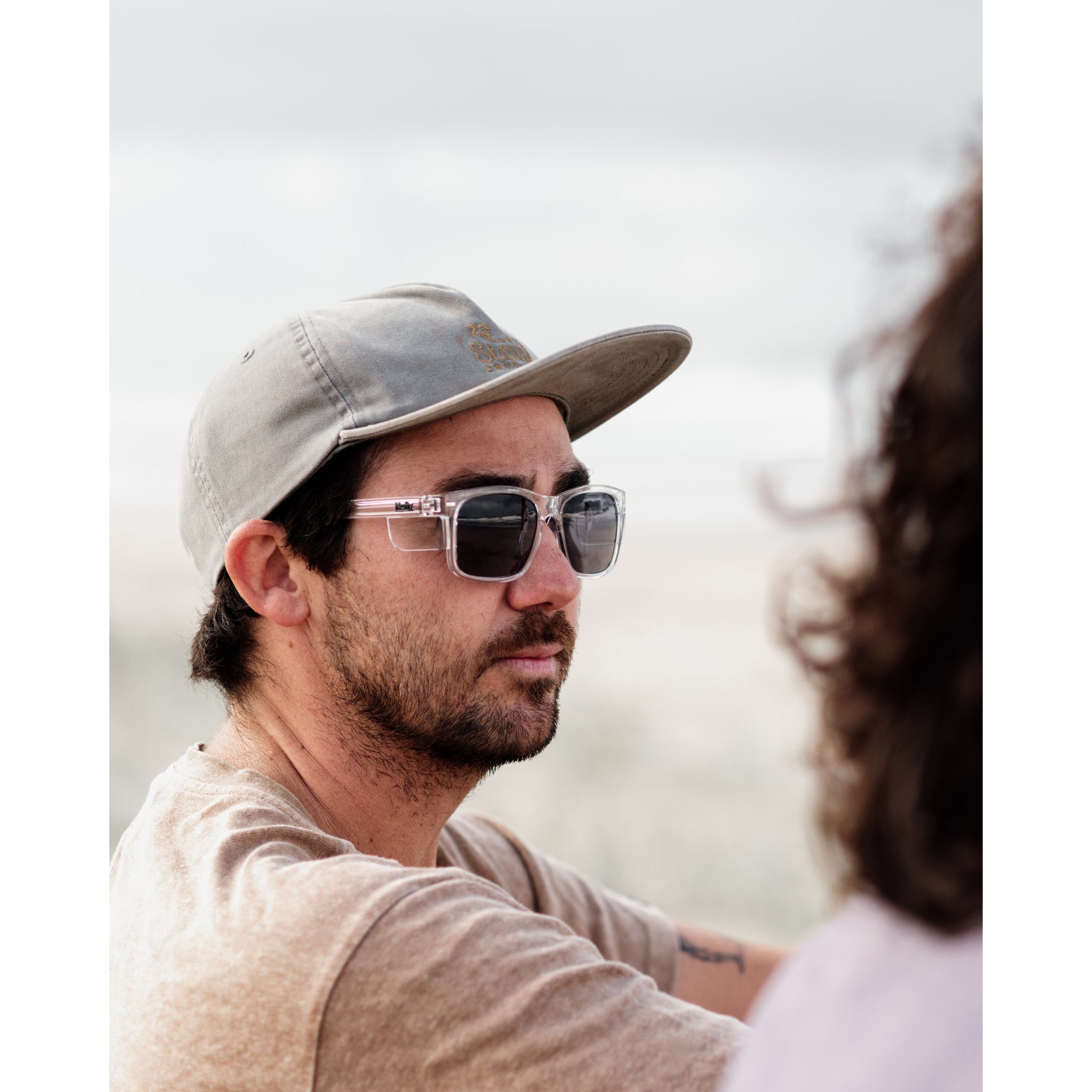 Kenneth Smoke Tinted Safety Glasses