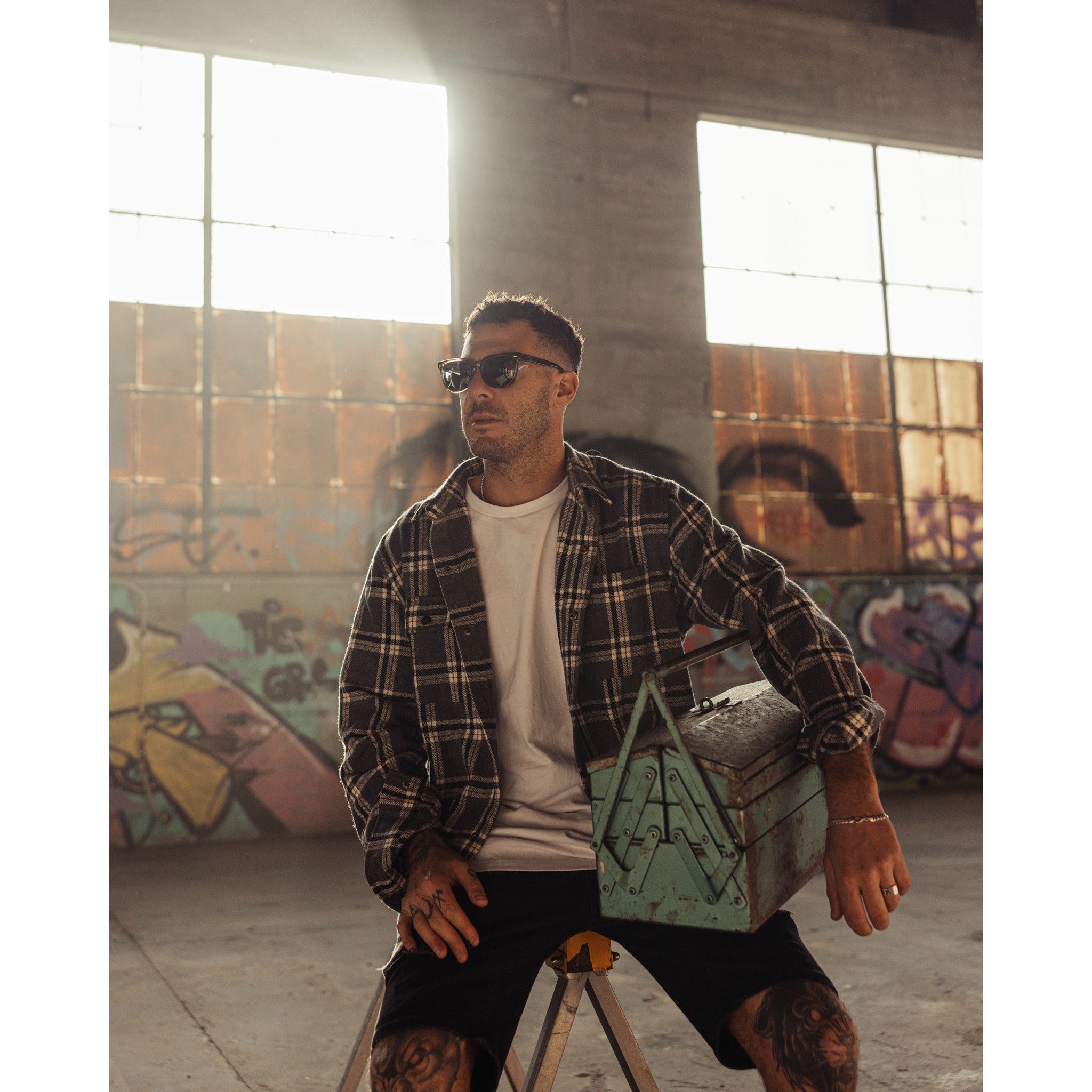 Roys Steel Polarised Safety Glasses