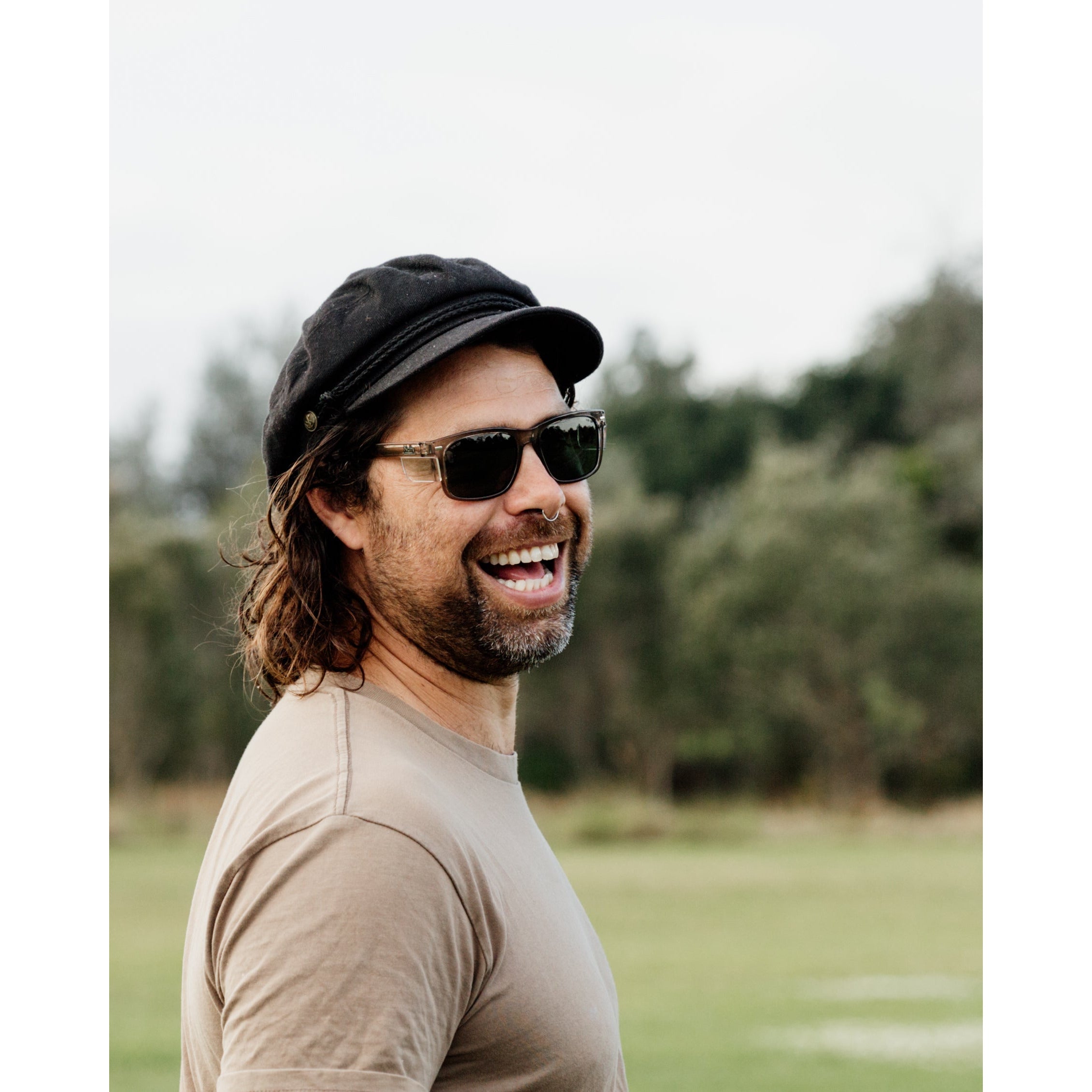 Kenneth Steel Polarised Safety Glasses