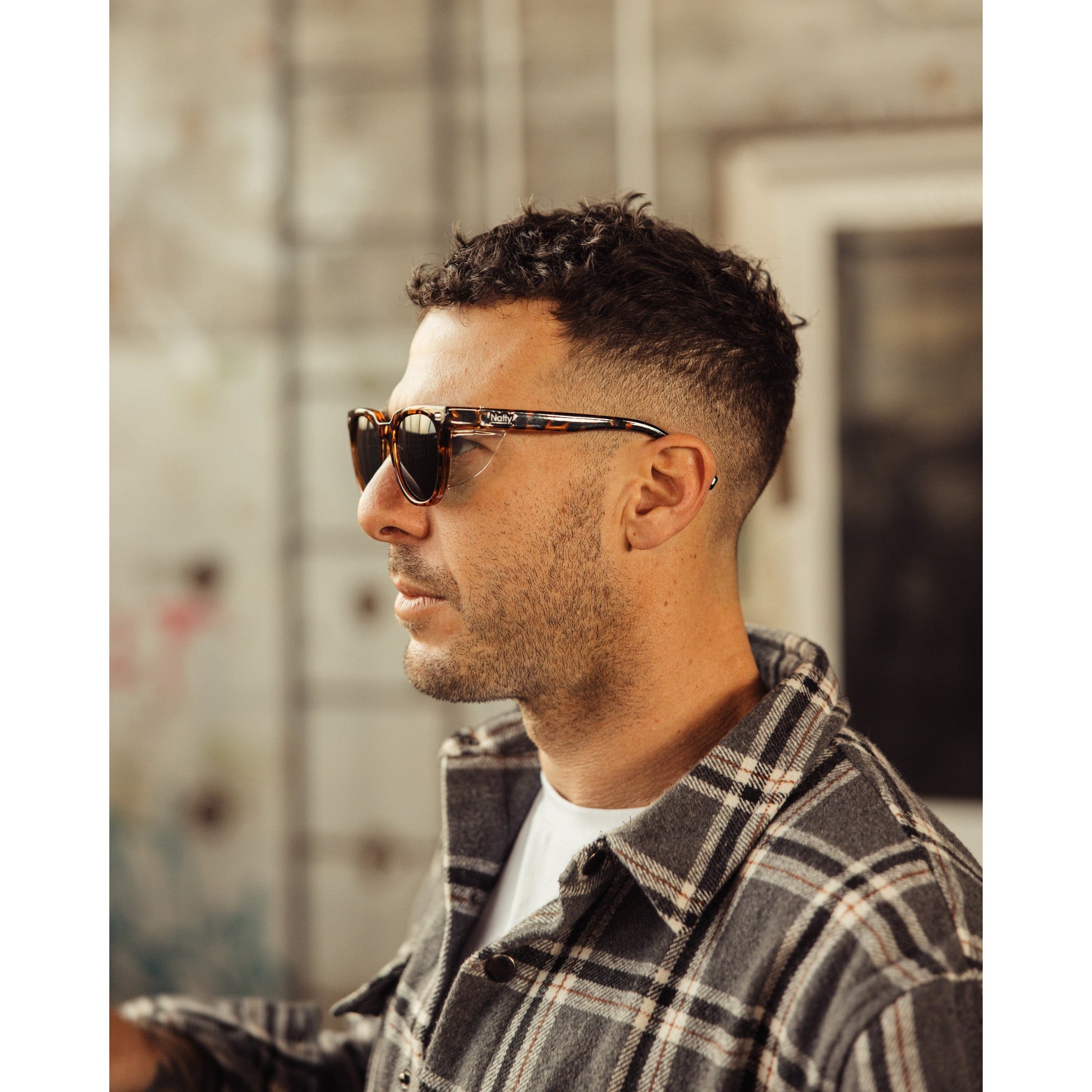 Roys Vintage Tortoise Frame Prescription Safety Glasses