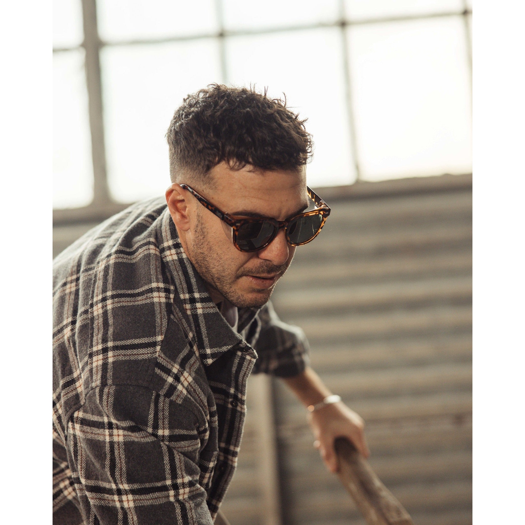 Roys Vintage Tortoise Frame Prescription Safety Glasses