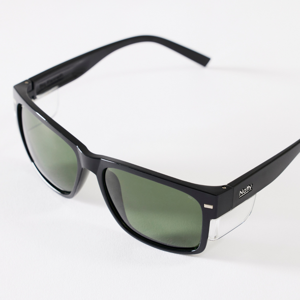 BIG Kenneth Black Polarised Safety Glasses