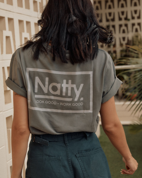 Work Good Tee - Women's Grey
