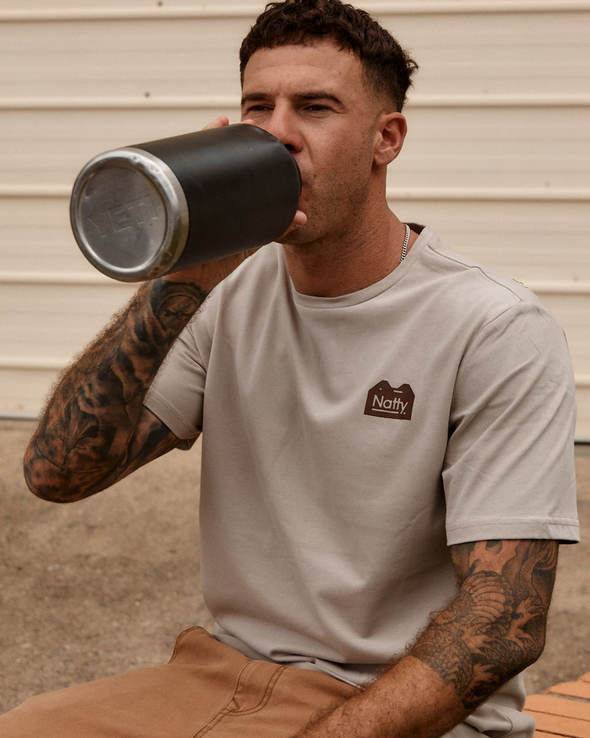 WAREHOUSE SALE: Work Good Tee - Men's Sand