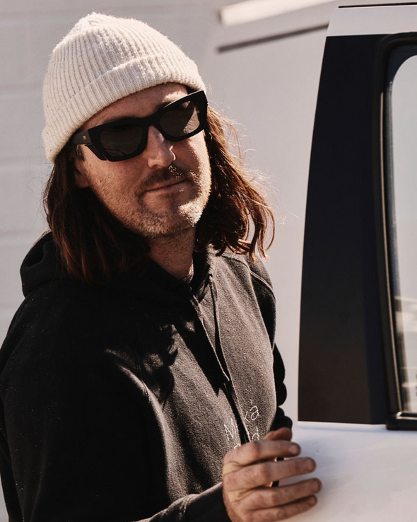 Browse Matte Black Polarised Safety Glasses