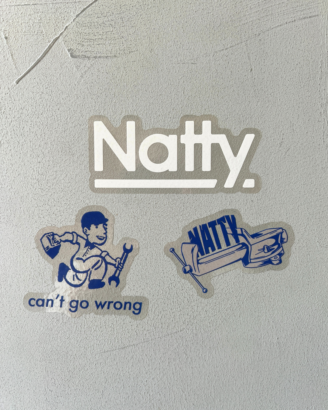 Natty Stickers 3-pack