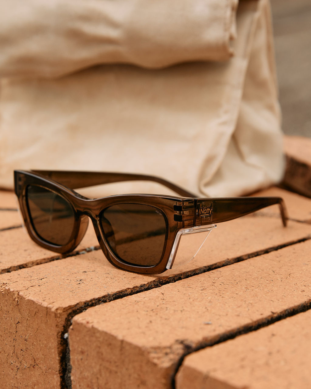 Browse Olive Polarised Safety Glasses