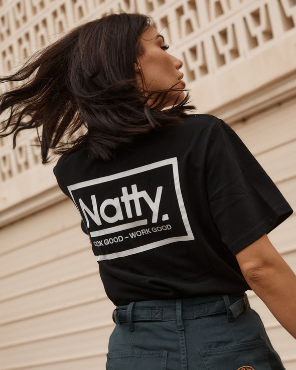 WAREHOUSE SALE: Work Good Tee - Women's Black