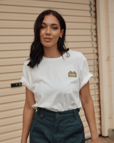 WAREHOUSE SALE: Work Good Tee - Women's White