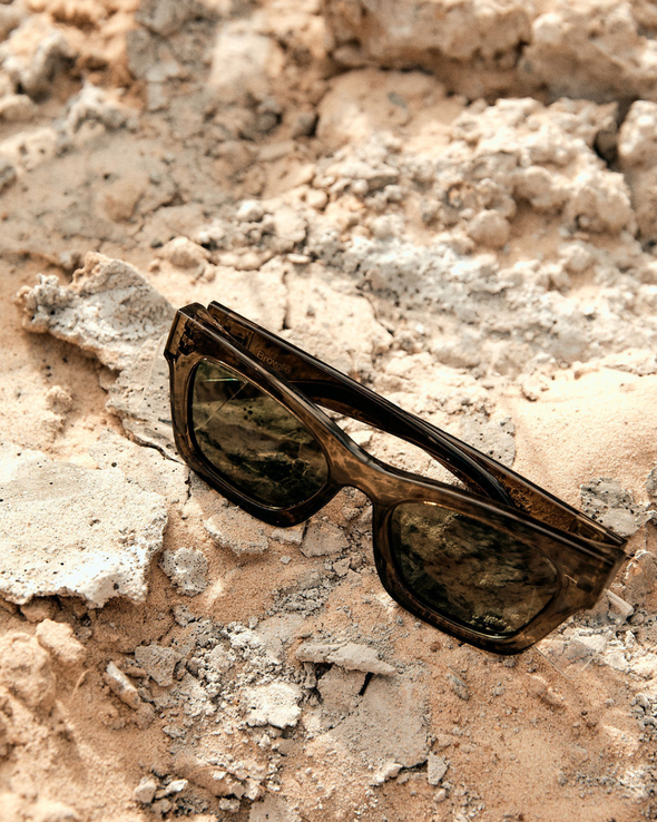 Browse Olive Polarised Safety Glasses