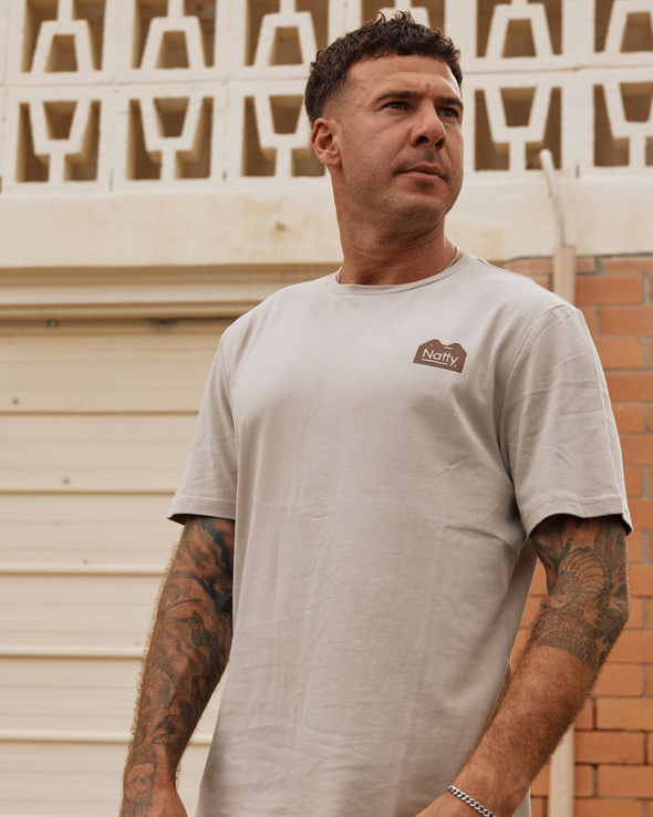 WAREHOUSE SALE: Work Good Tee - Men's Sand
