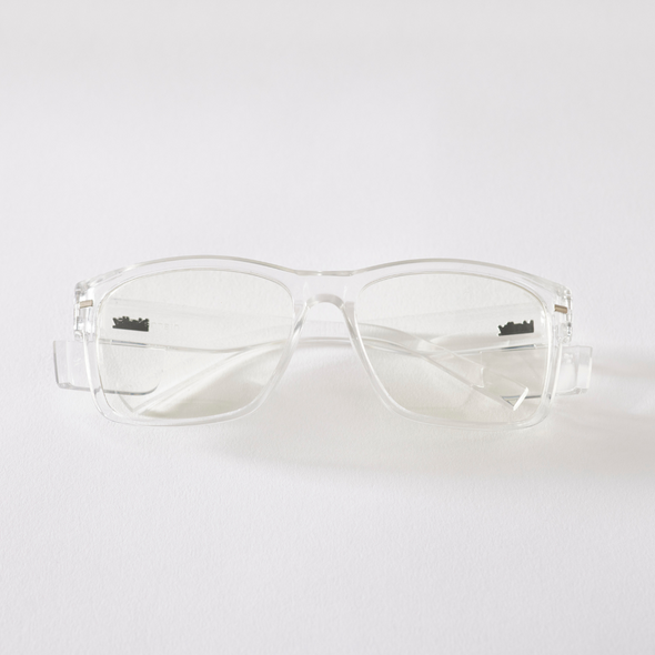 BIG Kenneth Clear Frame/Clear Lens Safety Glasses