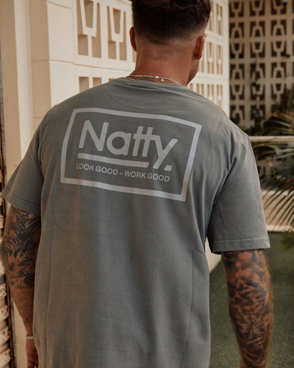 WAREHOUSE SALE: Work Good Tee - Men's Grey