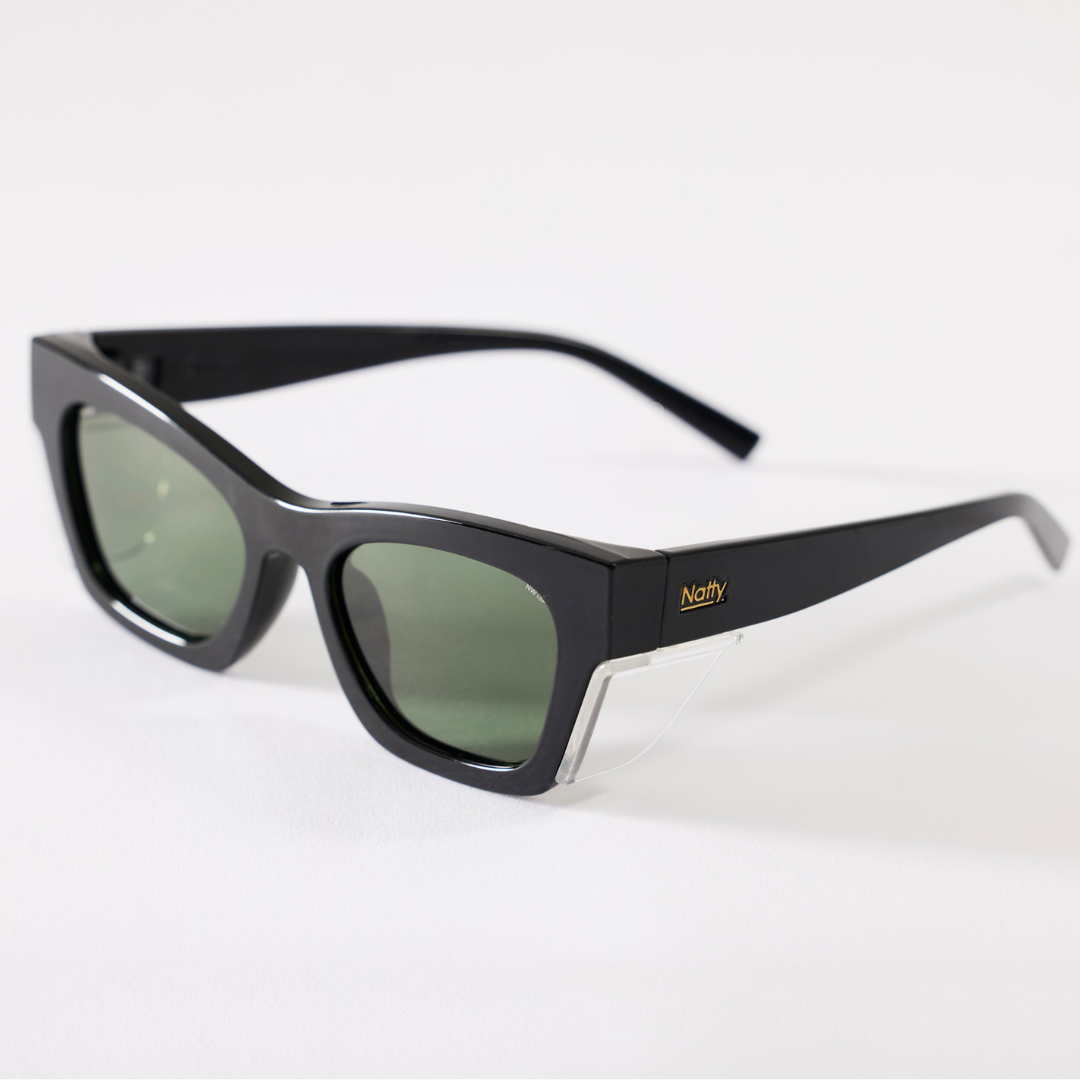 Browse Black Frame Prescription Safety Glasses