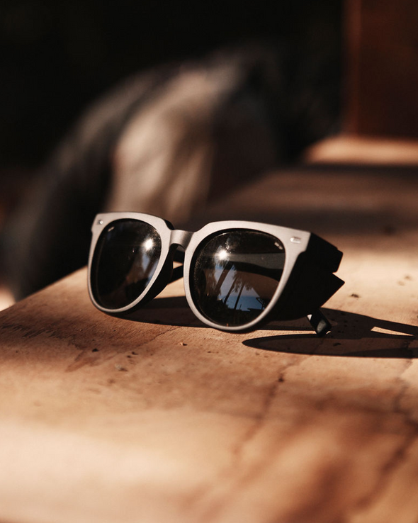 Roys Matte Black Polarised Safety Glasses