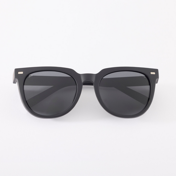 Roys Matte Black Polarised Safety Glasses