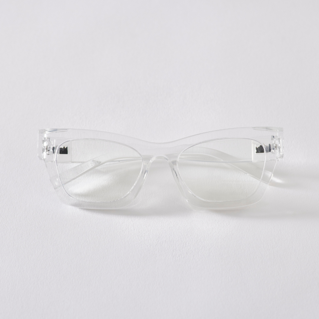 Browse Clear Frame / Clear Lens Safety Glasses