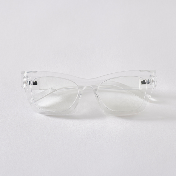 Browse Clear Frame / Clear Lens Safety Glasses