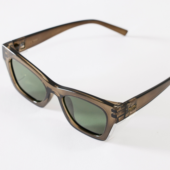 Browse Olive Polarised Safety Glasses