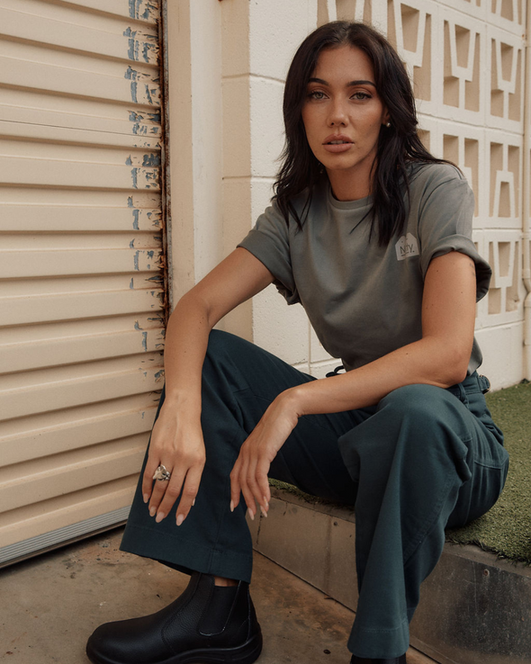 Work Good Tee - Women's Grey