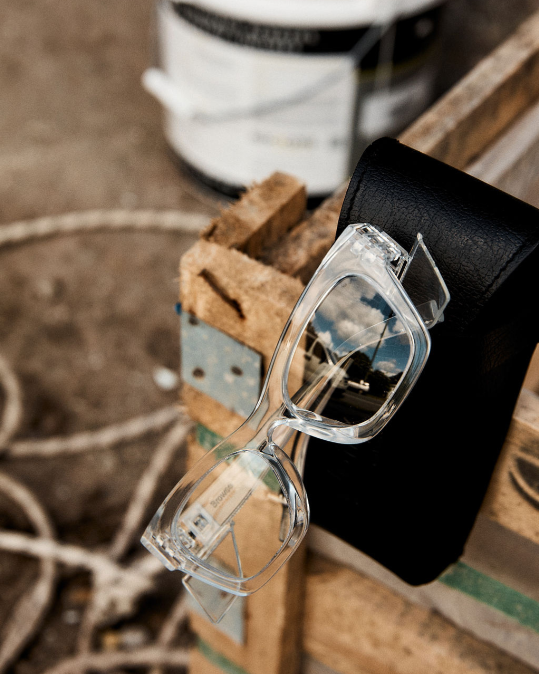 Browse Clear Frame / Clear Lens Safety Glasses