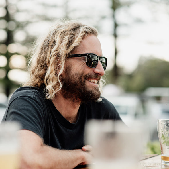 Kenneth Black Polarised Safety Glasses