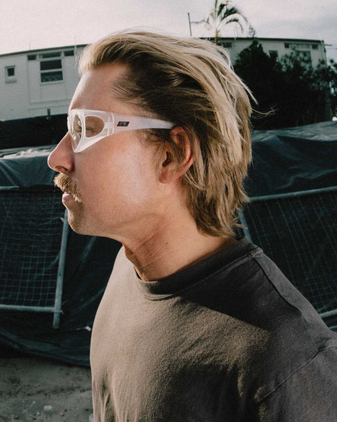 Griffs Clear Frame / Clear Lens Safety Glasses