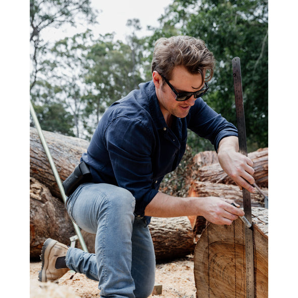 Kenneth Black Polarised Safety Glasses
