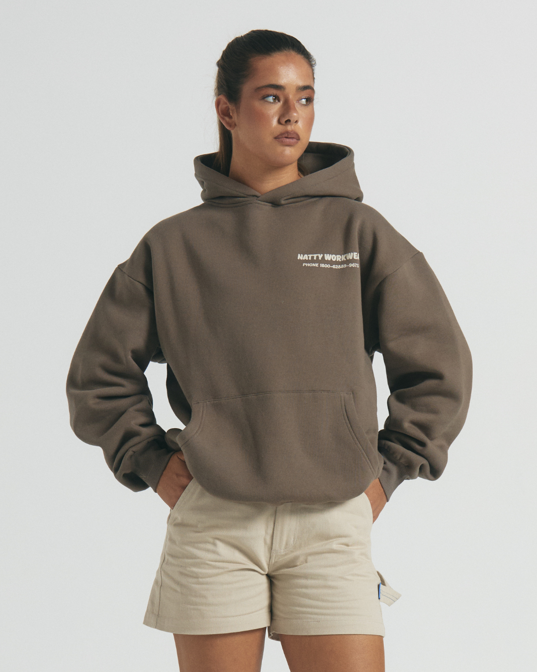Can’t Go Wrong Hoodie - Dusty Brown