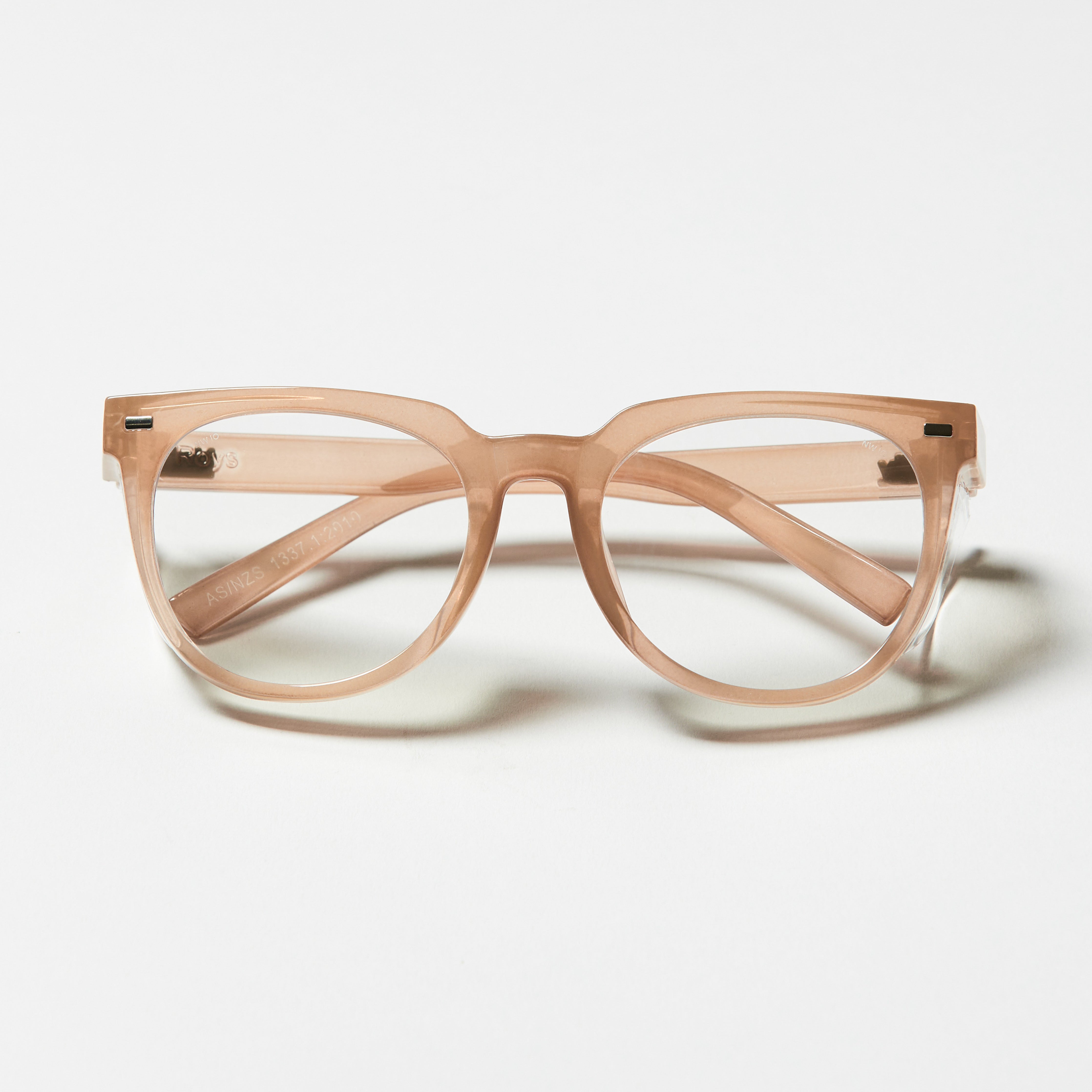Roys Bone / Clear Lens Safety Glasses
