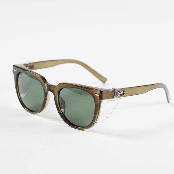 Roys Olive Tinted Safety Glasses